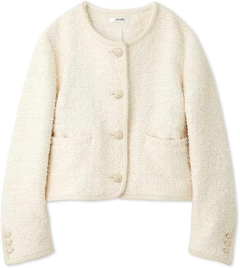 スナイデル　ミリタリージャケット　ホワイト ホワイト系｜ジャケット｜SNIDEL(スナイデル)｜阪急百貨店公式